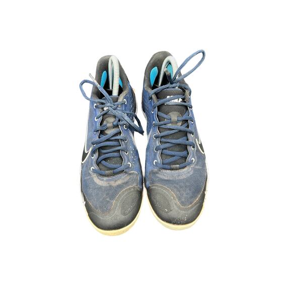 ⚾ Nike 8.5 US Blue Baseball Cleats Molded Spikes Lightweight CK0746-403 Y2K Mens - Picture 9 of 10